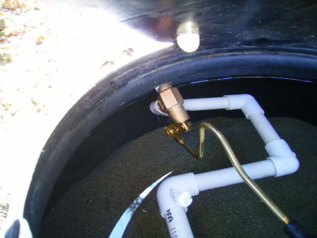 float valve closeup